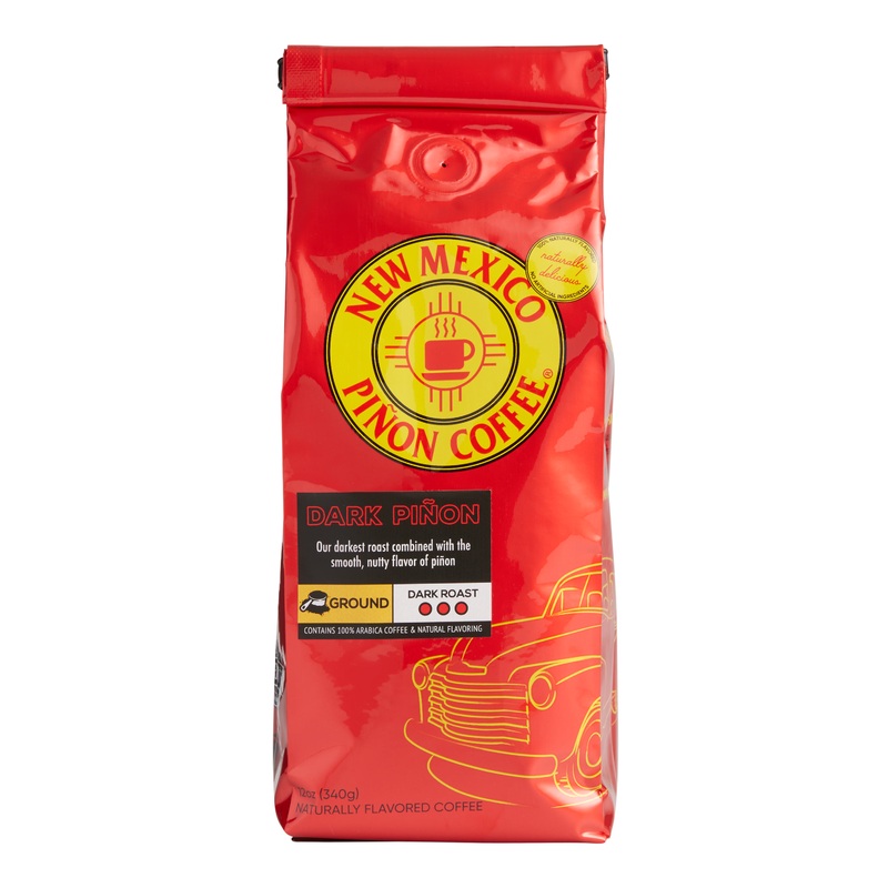 New Mexico Pinon Coffee Dark Roast Ground Coffee