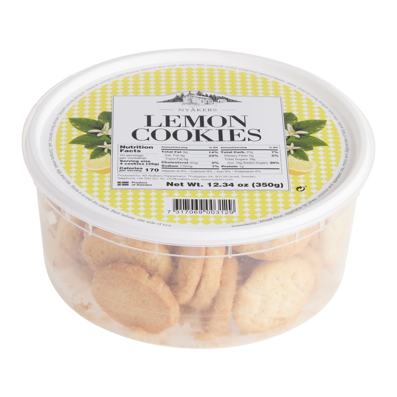 Nyakers Lemon Cookie Tub