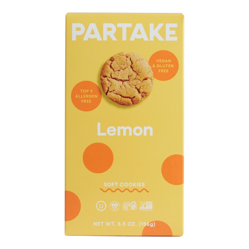 Partake Soft Baked Lemon Cookies