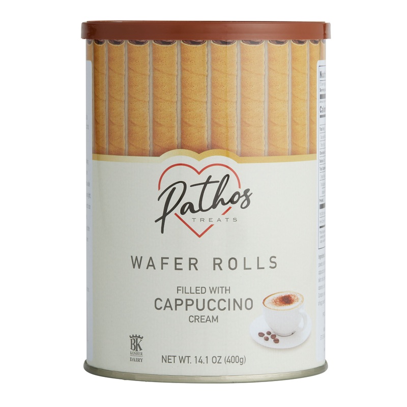 Pathos Cappuccino Cream Wafer Rolls