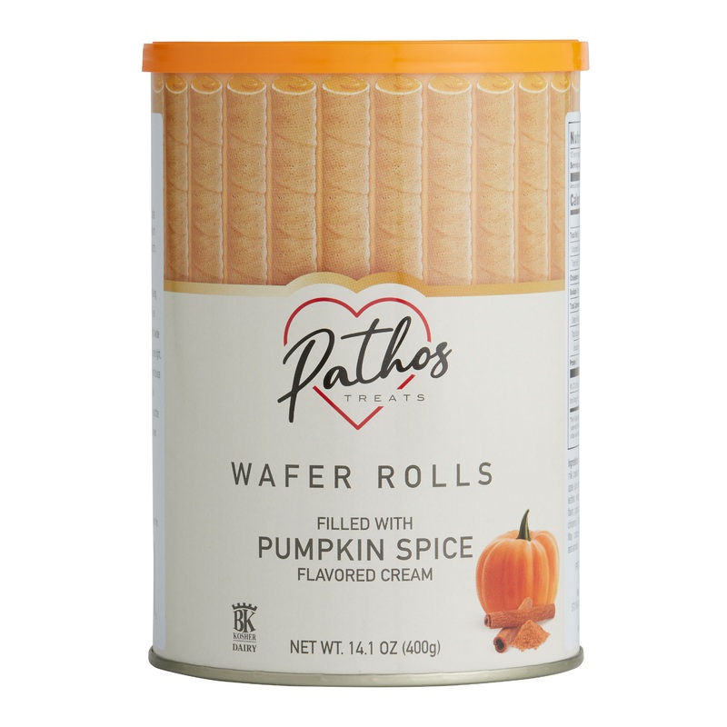 Pathos Pumpkin Spice Cream Wafer Rolls