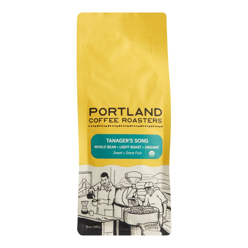 Portland Coffee Tanager’s Song Organic Whole Bean Coffee