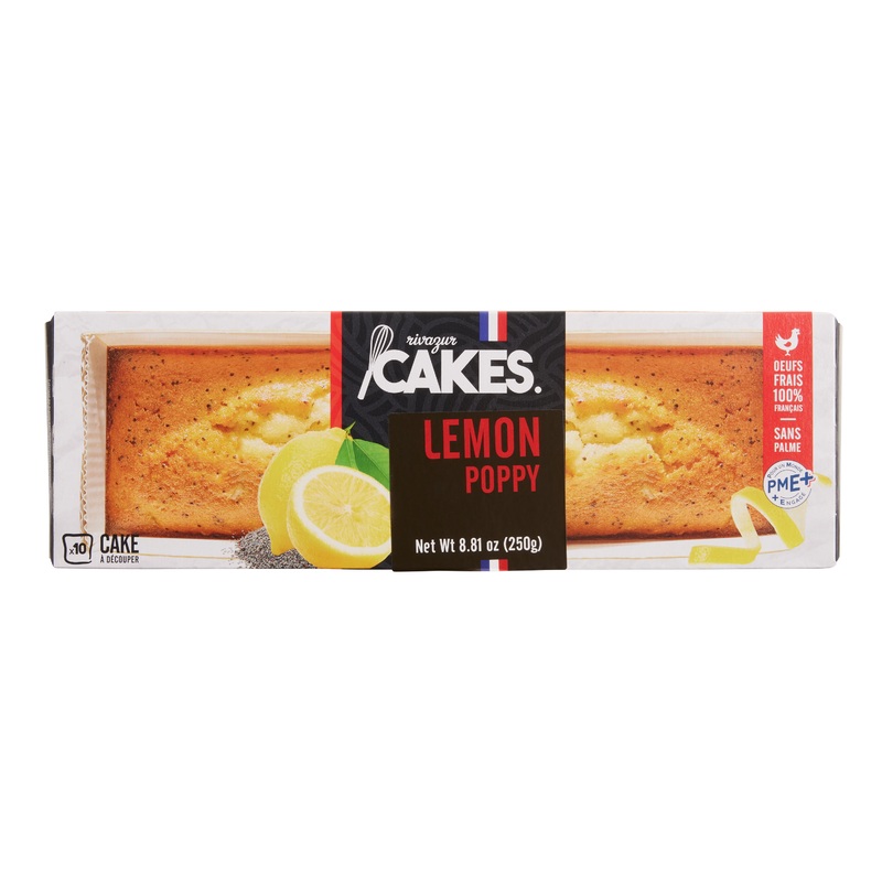 Rivazur Lemon Poppyseed Cake Loaf