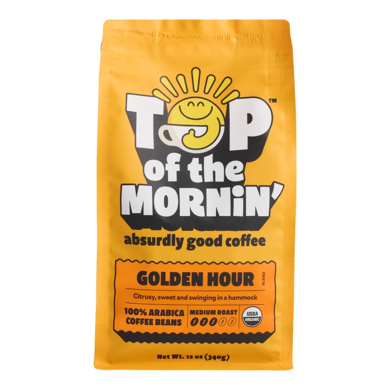 Top of the Mornin’ Golden Hour Whole Bean Coffee
