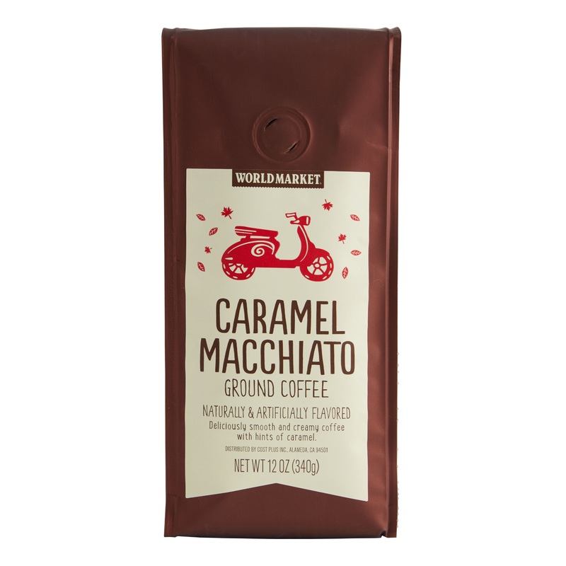 World Market Caramel Macchiato Ground Coffee 12 Oz.