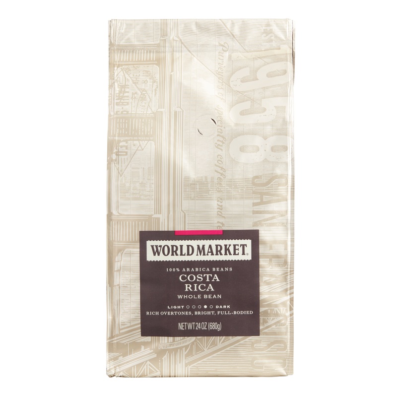 World Market Costa Rica Whole Bean Coffee 24 Oz.