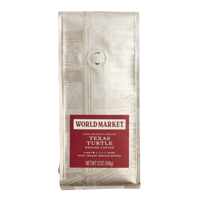 World Market Texas Turtle Ground Coffee 12 Oz.