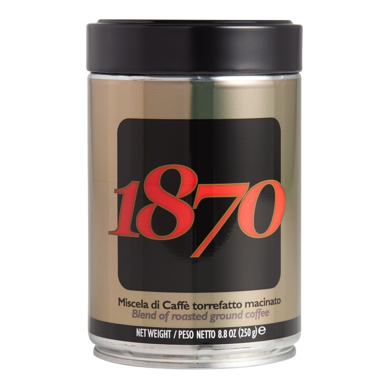 Caffe Barbera 1870 Gold Classica Ground Coffee Tin