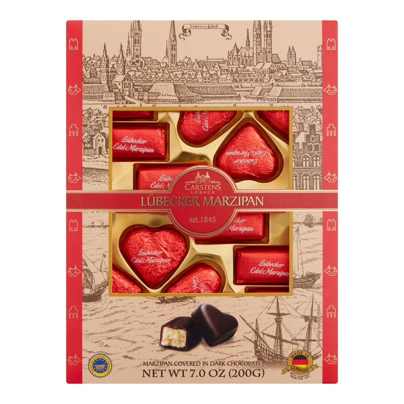 Carstens Lubecker Dark Chocolate Marzipan Gift Box