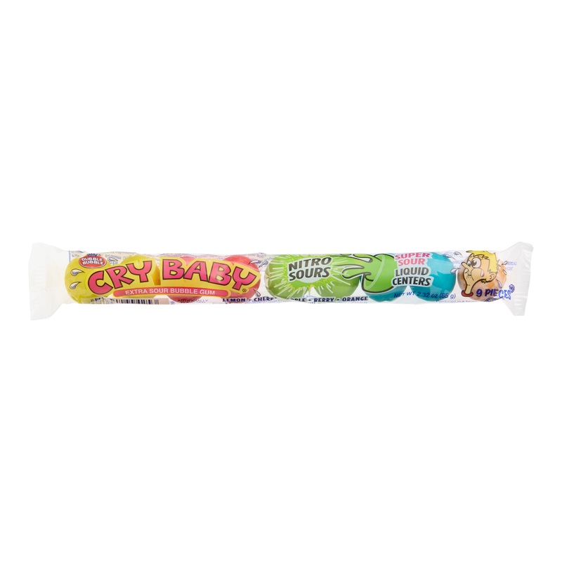 Cry Baby Nitro Sours Gumballs 9 Piece