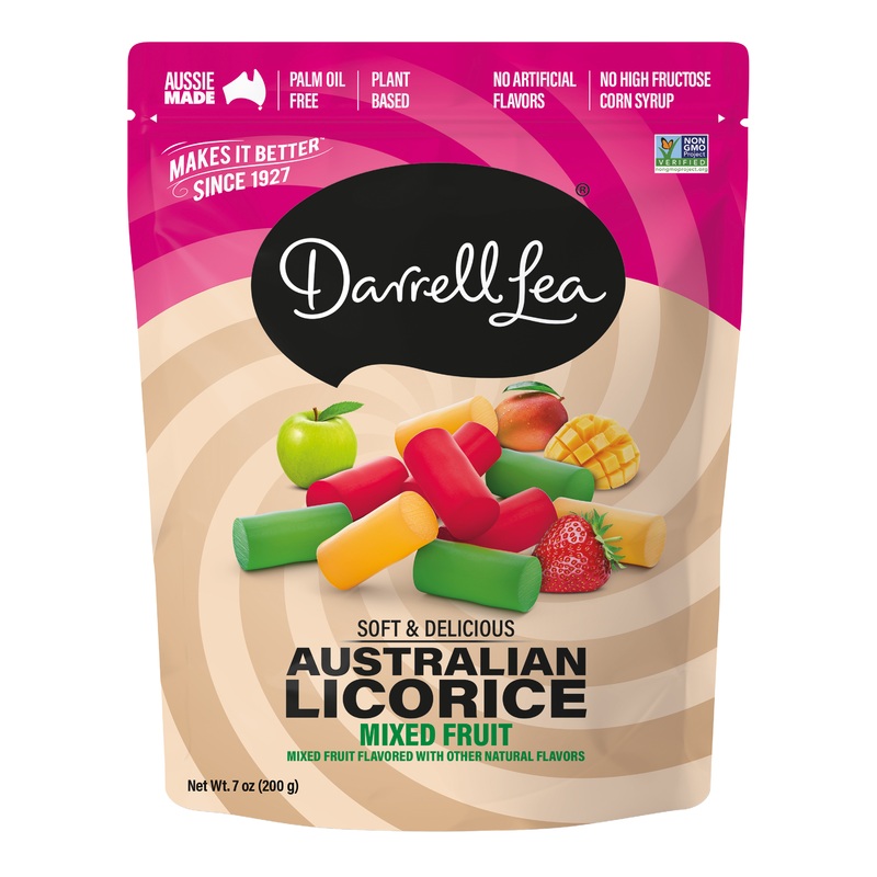 Darrell Lea Mixed Fruit Soft Australian Licorice