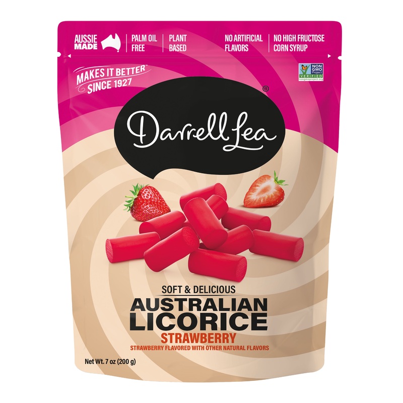 Darrell Lea Strawberry Soft Australian Licorice