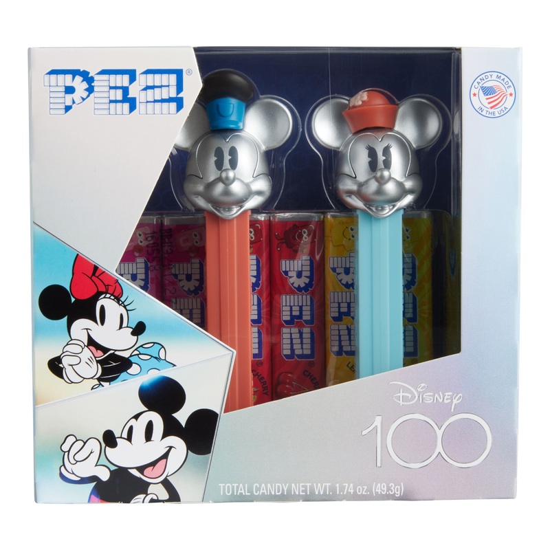 Disney 100 Years of Wonder Pez Dispenser Gift Set 2 Pack