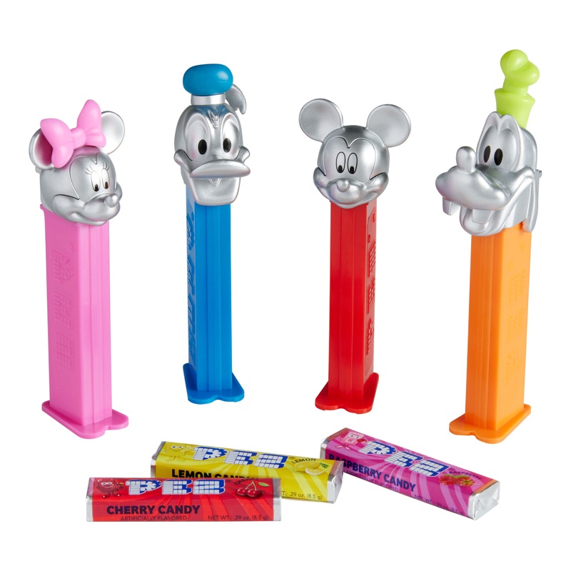 Disney 100 Years of Wonder Pez Dispenser Gift Tin 4 Pack