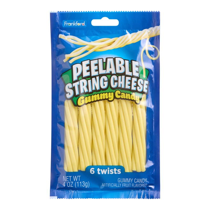 Frankford String Cheese Gummy Candy Bag Set of 2