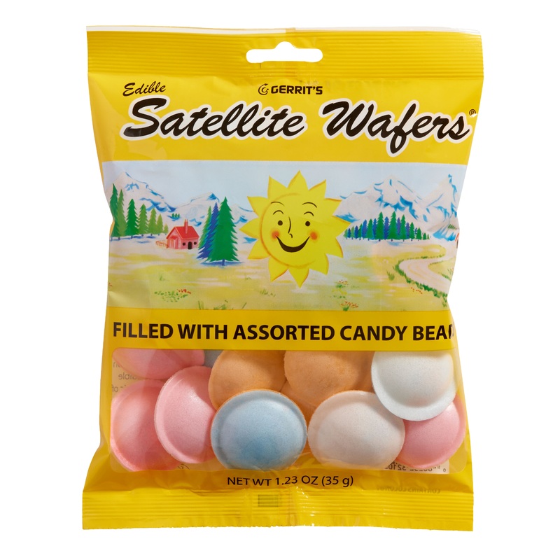 Gerrit’s Satellite Candy Wafers With Candy Beads