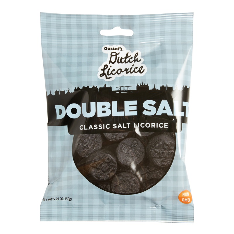 Gustaf’s Double Salted Dutch Licorice Set of 2