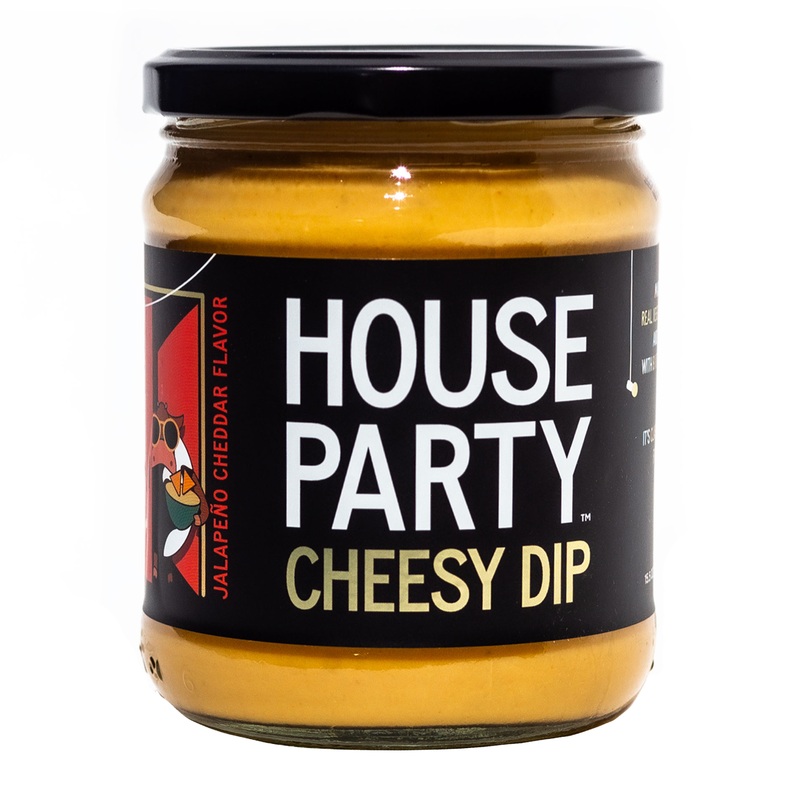 House Party Jalapeno Cheddar Vegan Cheesy Dip