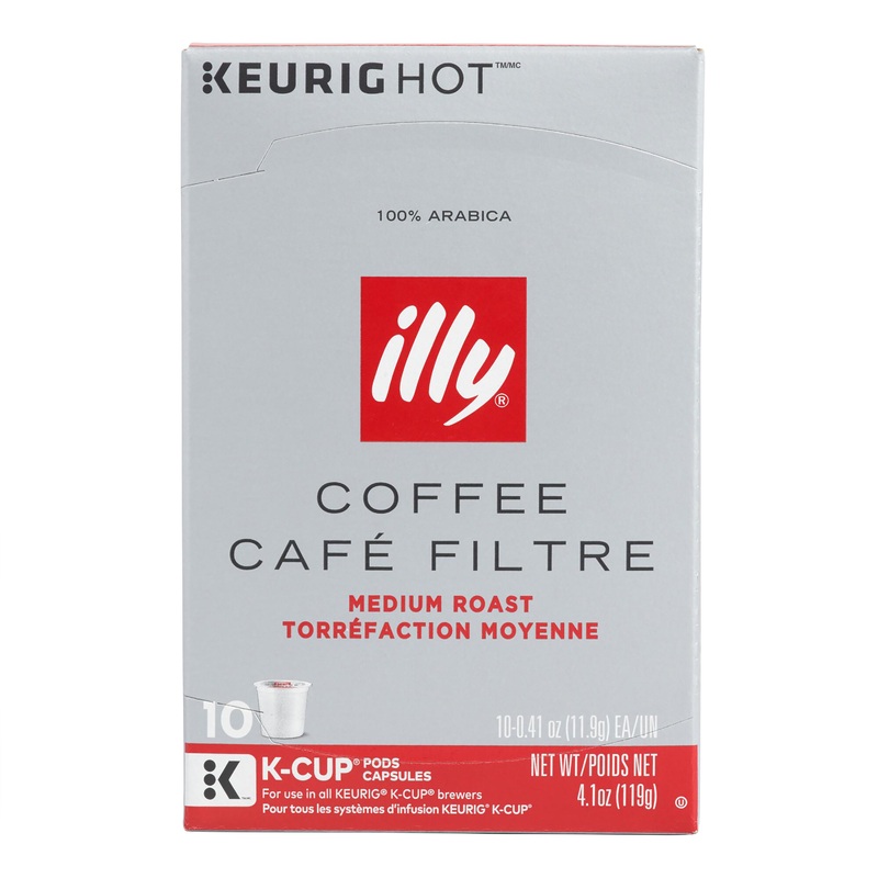 Illy Medium Roast K-Cup Coffee Pods 10 Count