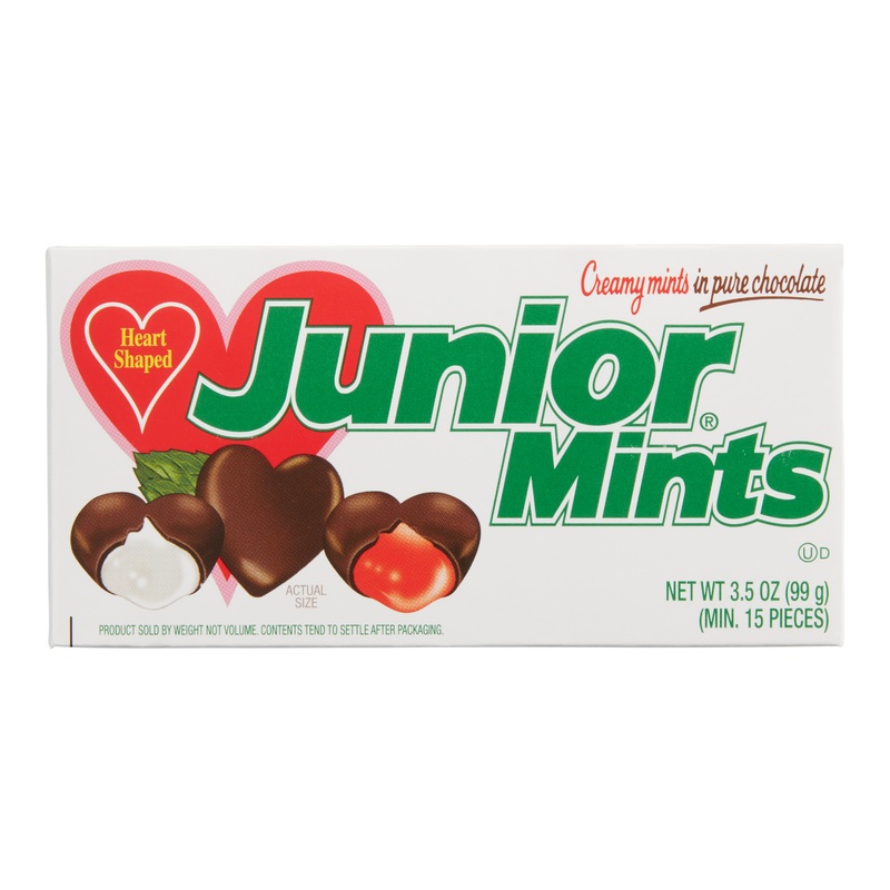 Junior Mints Valentine’s Day Hearts Box