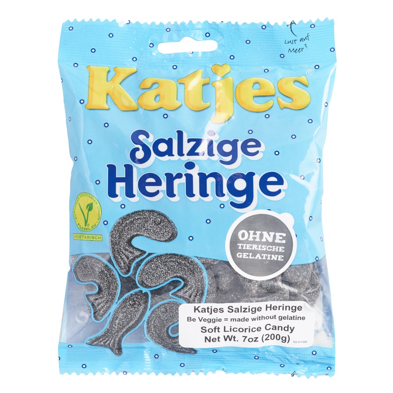 Katjes Salty Fish Licorice Set of 2