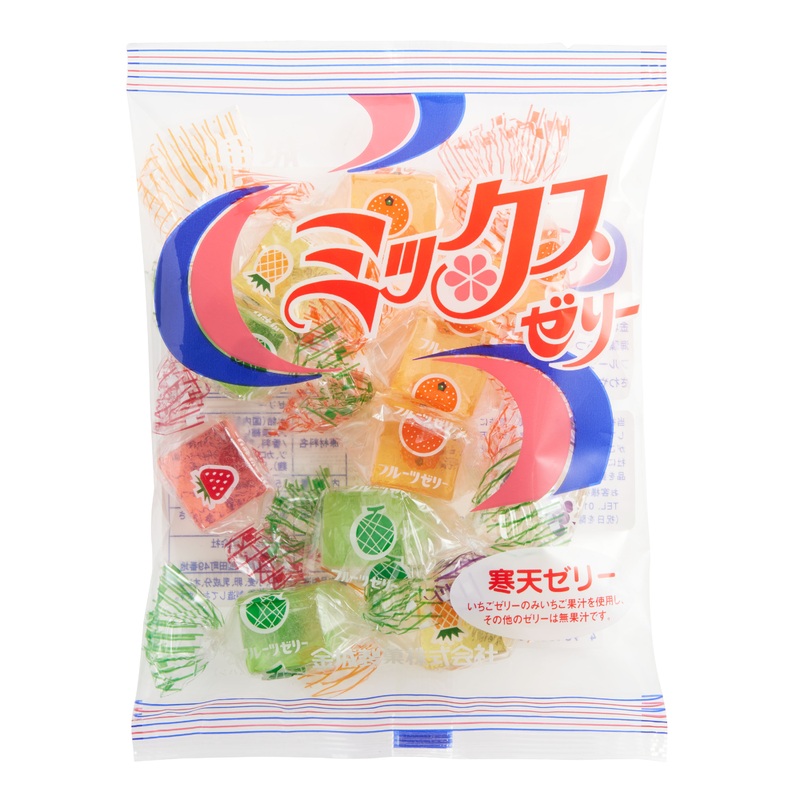 Kinjyo Mixed Fruit Assorted Jelly Candy Bag Set Of 2