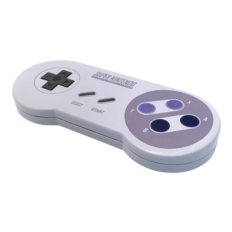 Nintendo SNES Controller Candy Sours Tin Set of 2