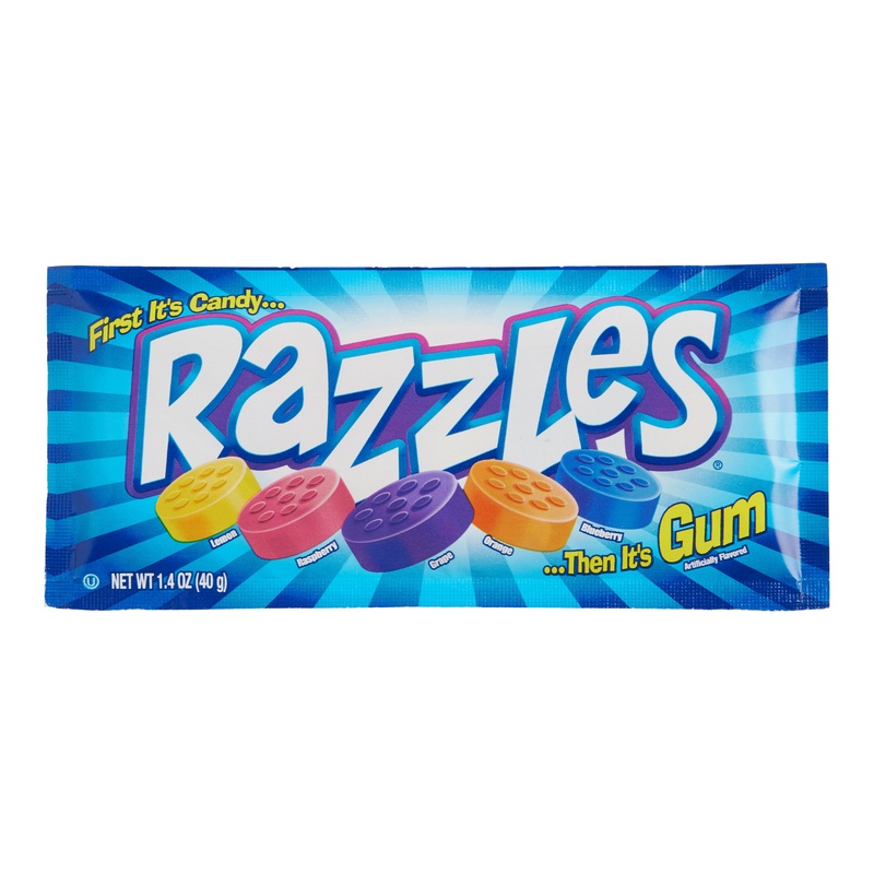 Razzles Candy Gum
