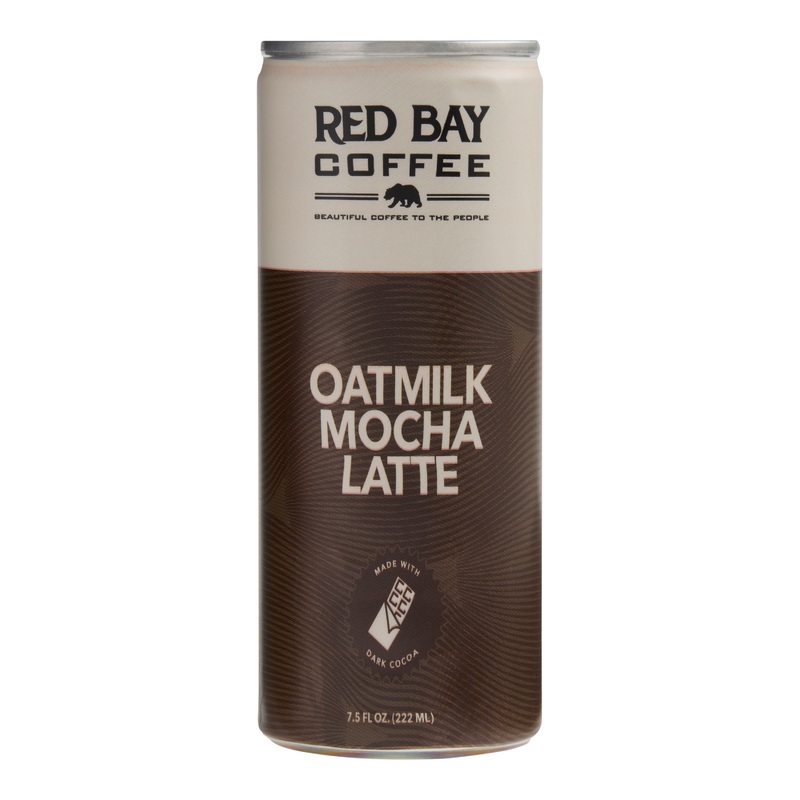 Red Bay Oatmilk Mocha Latte Coffee Can