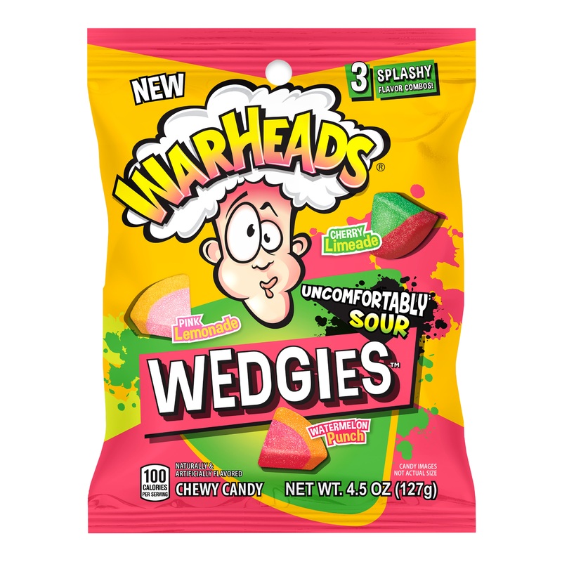 Warheads Wedgies Sour Gummy Candy