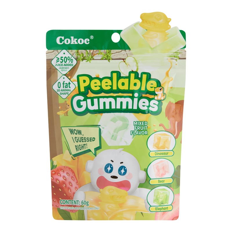 Cokoc Mixed Fruit Peelable Gummy Candy