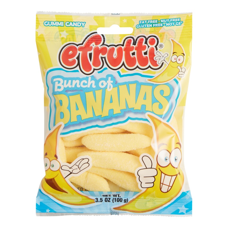 Efrutti Bunch of Bananas Gummy Candy
