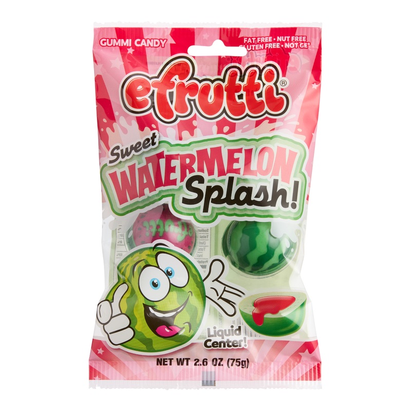Efrutti Sweet Watermelon Splash Gummy Candy