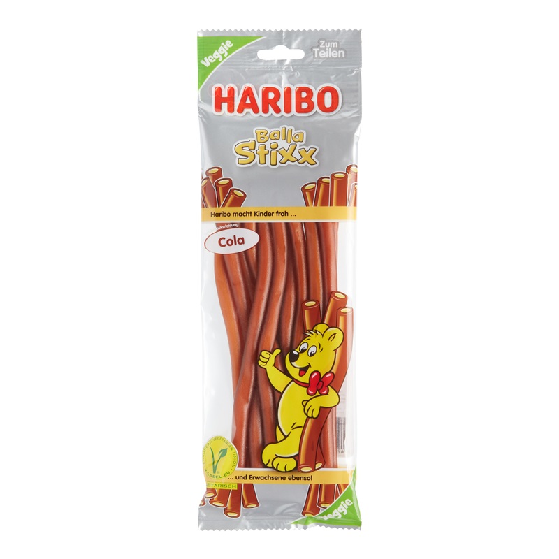 Haribo Balla Stixx Cola Gummy Candy Set of 3