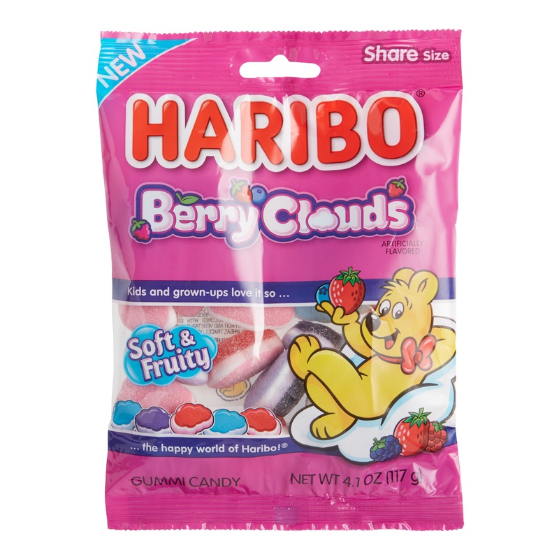 Haribo Berry Clouds Gummy Candy