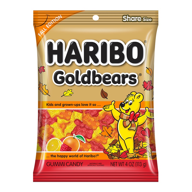 Haribo Fall Edition Gold Bears