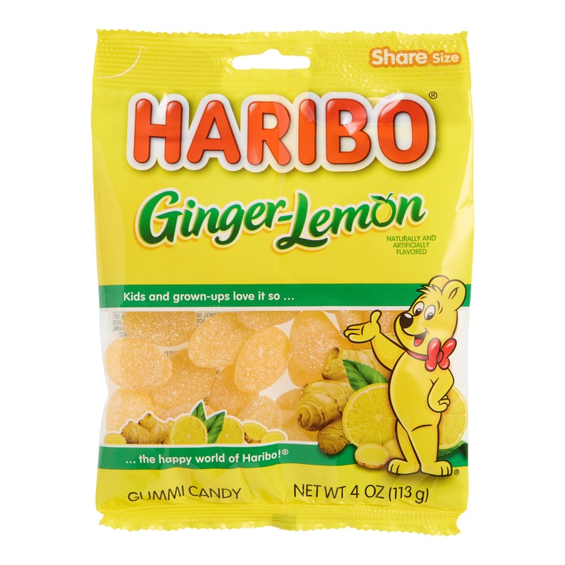 Haribo Ginger Lemon Gummy Candy