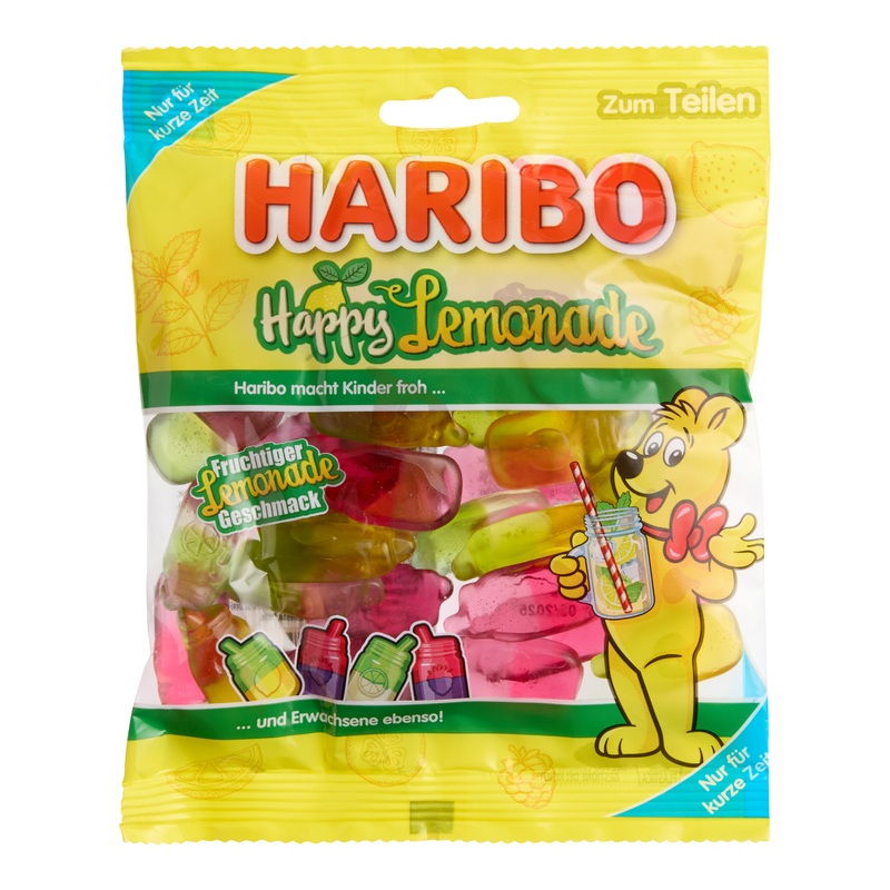 Haribo Limited Edition Happy Lemonade Gummy Candy