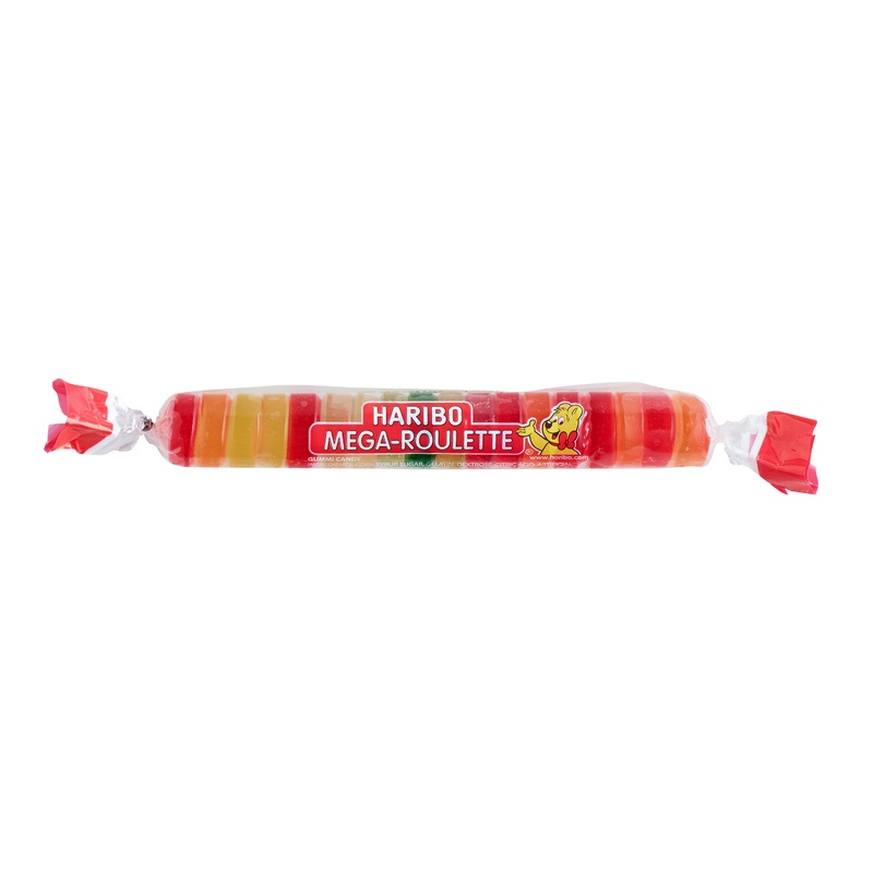 Haribo Mega Roulette Gummy Candy Roll