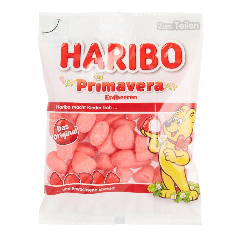 Haribo Primavera Strawberry Gummy Candy