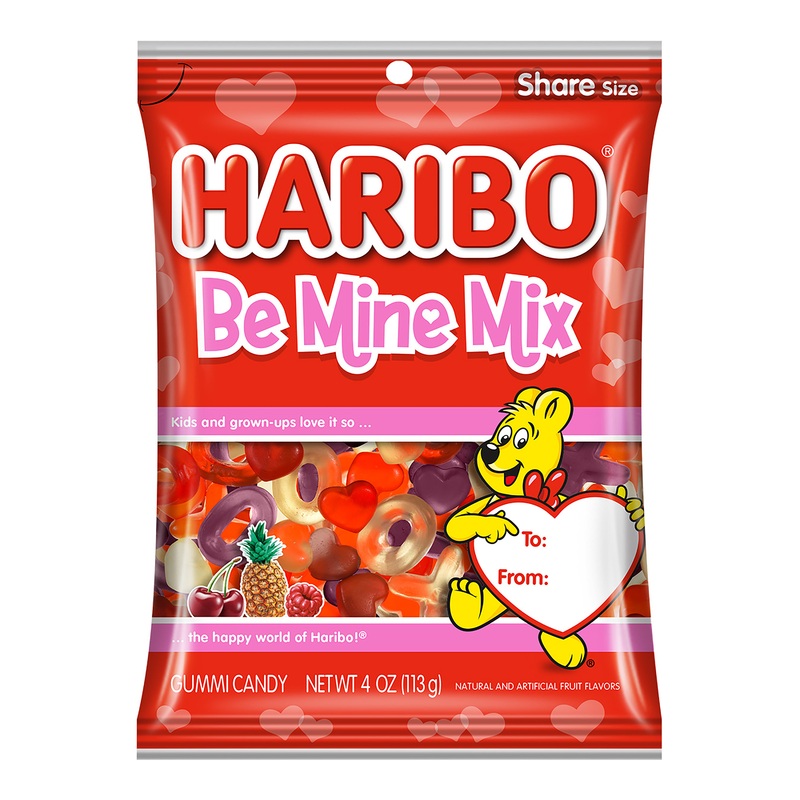 Haribo Sweet And Sour Hearts Gummy Candy