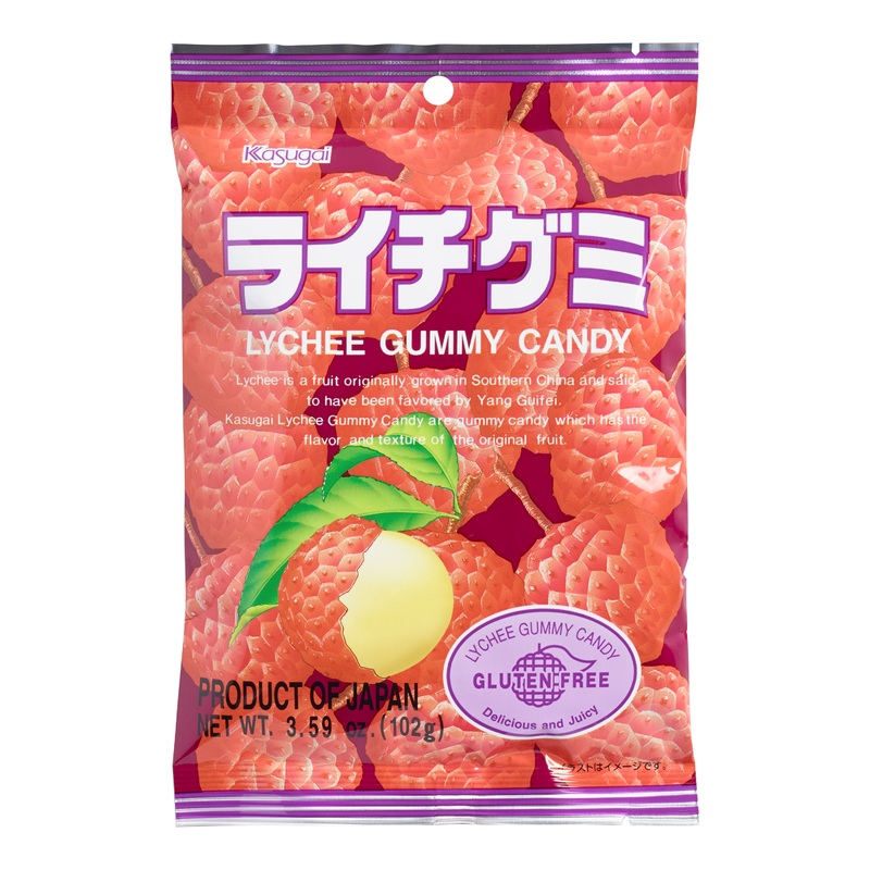 Kasugai Lychee Gummy Candy