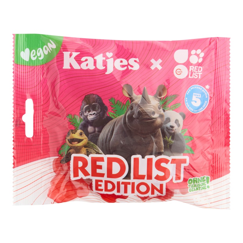 Katjes Red List Edition Gummy Candy