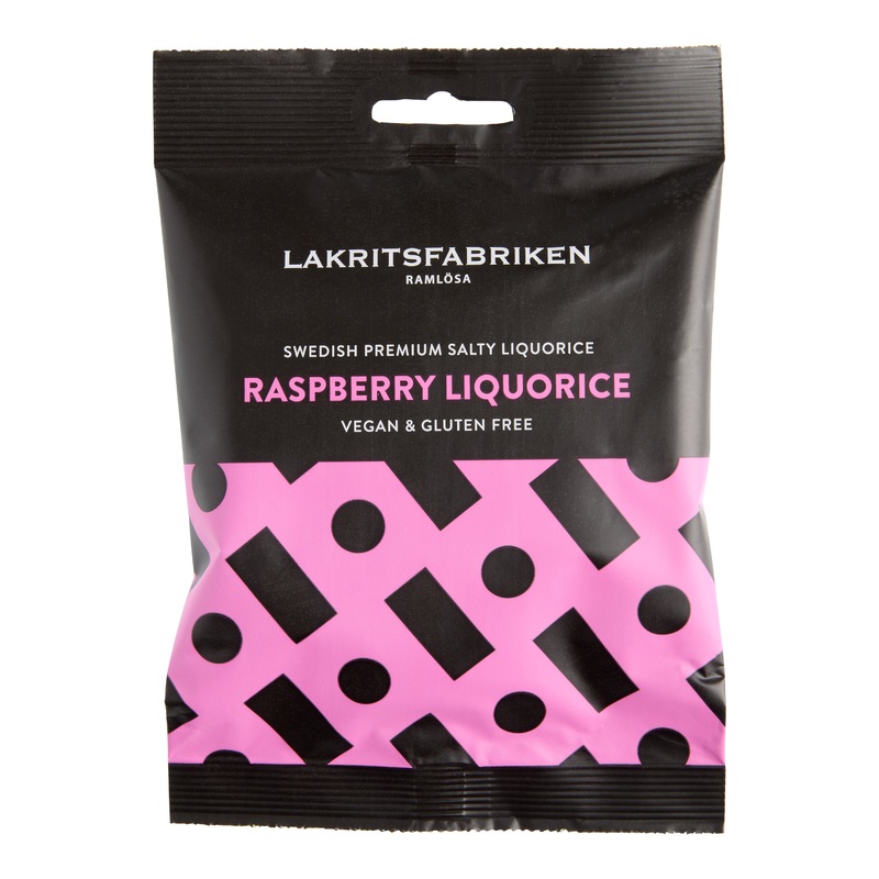 Lakritsfabriken Swedish Raspberry Liquorice