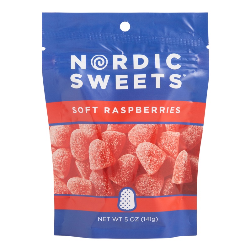 Nordic Sweets Soft Raspberries Gummy Candy