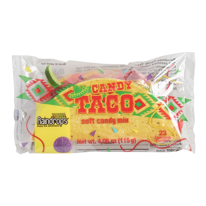 Raindrops Gummy Candy Taco