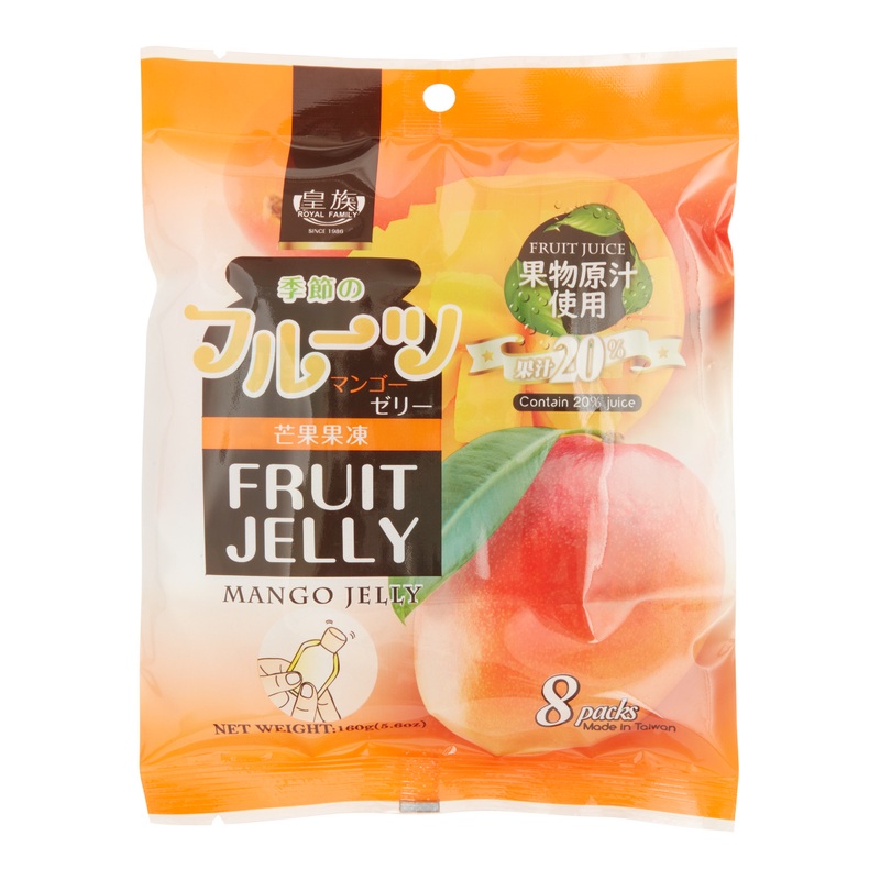 Royal Family Mango Fruit Jelly Candy 8 Pack