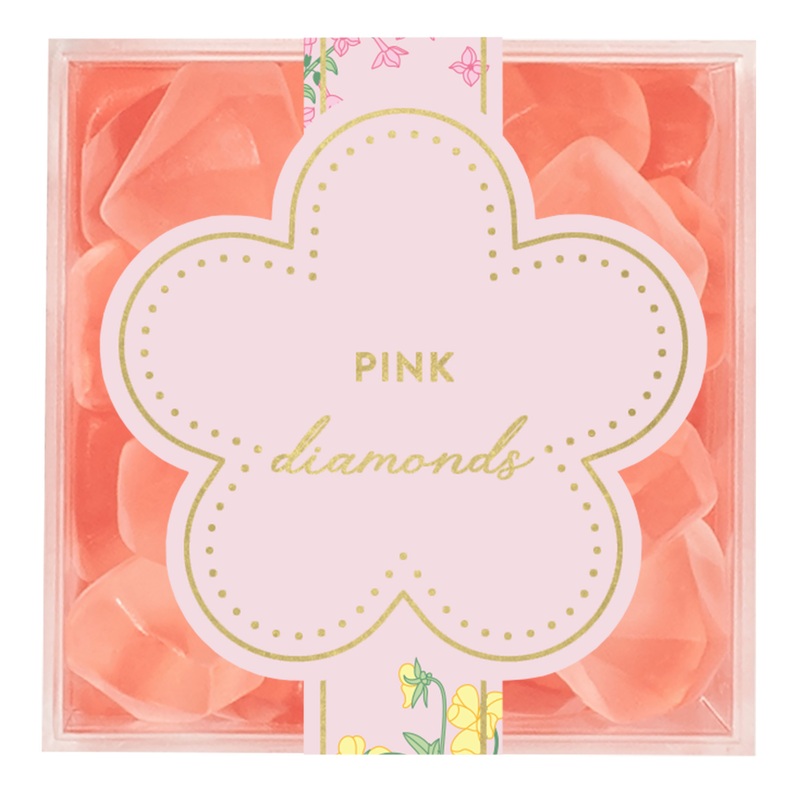 Sugarfina Strawberry Pink Diamonds Gummy Candy