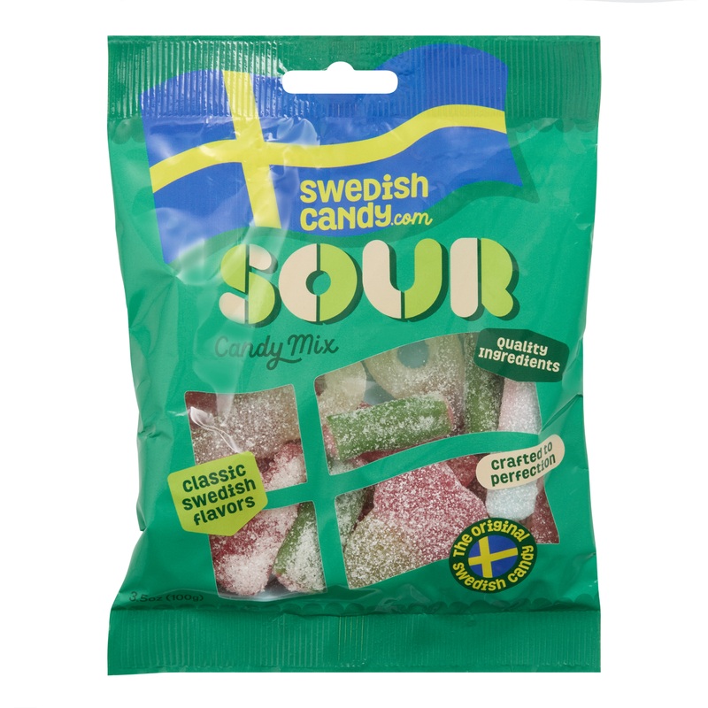 SwedishCandy.com Sour Gummy Candy Mix