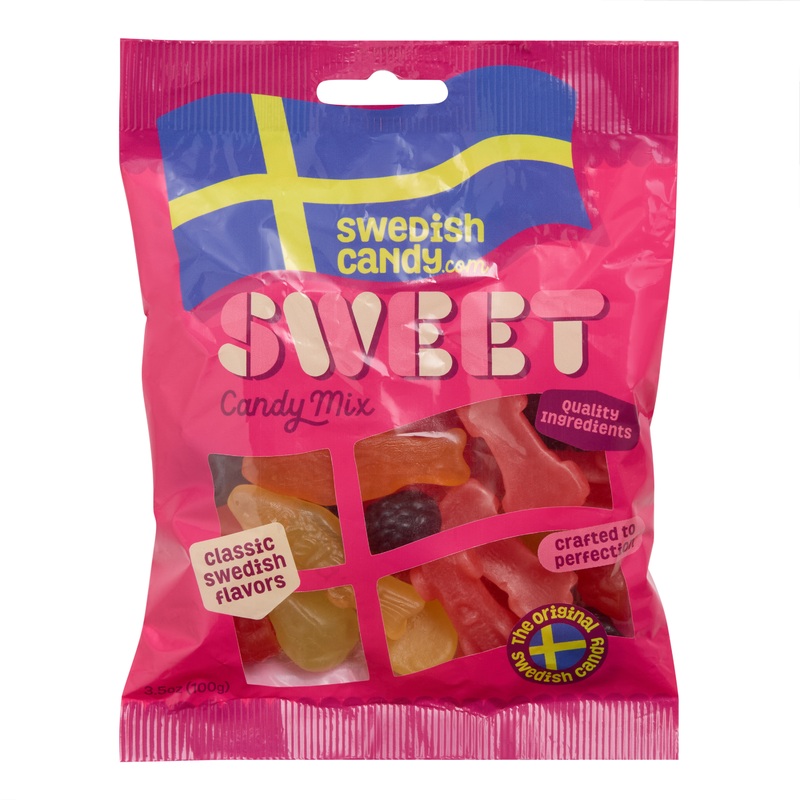 SwedishCandy.com Sweet Gummy Candy Mix